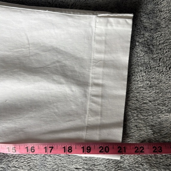 Lauren-Ralph Lauren Active Chino Cropped Pants in White Size 10 EUC - Picture 6 of 7